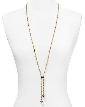 michael kors triangle necklace